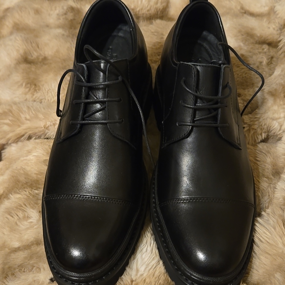 New CMR Men's Chamaripa Height Increasing Leather Oxford Shoes - Picture 13 of 15